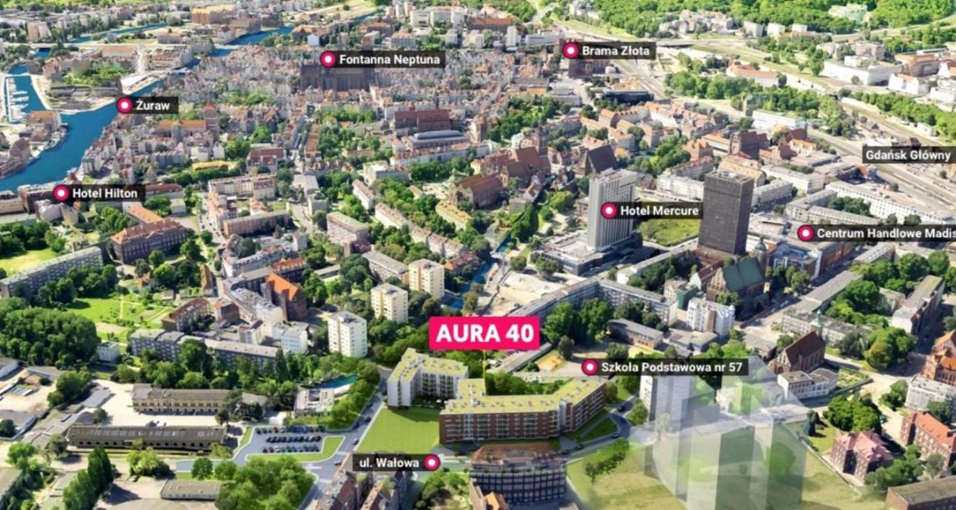 Rent40 Apartamenty Aura Gdansk Old Town Exterior foto